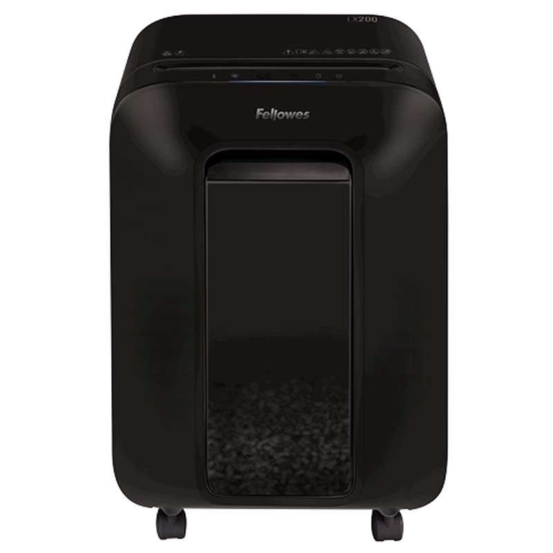 Fellowes Destructora LX200 MiniCorte 4x12mm Negra